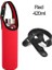RED-420 ml Sıcak 1 Pc Taşınabilir Su Şişesi Kapağı Ayarlanabilir Askıları ile Neopren Vakum Bardak Kol Omuz Askısı Şişe Taşıyıcı Kılıfı Tutucu (Yurt Dışından) 1