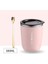 Pembe Kaşık 304 Paslanmaz Çelik Bardak Çift Katmanlı Isı Yalıtım Tumbler Seyahat Araba 300 ml Kapaklı Kupalar Şişe Süt Içme Kahve Fincanları (Yurt Dışından) 1