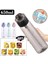 Siyah 1pc Eğlenceli Içme Bardağı Hava Aromalı Su Şişesi Yukarı Spor Moda Saman Kupa Su Şişesi Açık Spor Spor Su Bardağı Için Uygun (Yurt Dışından) 2