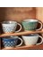 D Japon Pastoral Seramik Kahve Kupa Ev Kahvaltı Süt Yulaf Ezmesi Fincan Yaratıcı Retro Kabartmalı Ofis Çay Bardağı Drinkware (Yurt Dışından) 2