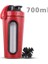 Kırmızı Shaker Şişesi 700 M / 28 Oz Paslanmaz Çelik Shaker Şişesi, Çırpma Topu Peynir Altı Suyu Proteini Su Şişesi Sızdırmaz Spor Salonu Mikser Spor Shaker, Win ile (Yurt Dışından) 2