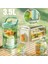Yeşil 3.5l Buzdolabı Soğuk Su Şişesi Büyük Kapasiteli Su Isıtıcısı Musluklu Buzlu Içecek Dispenseri Mutfak Drinkware Meyve Suyu Kabı (Yurt Dışından) 1