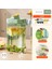 Yeşil 3.5l Buzdolabı Soğuk Su Şişesi Büyük Kapasiteli Su Isıtıcısı Musluklu Buzlu Içecek Dispenseri Mutfak Drinkware Meyve Suyu Kabı (Yurt Dışından) 2