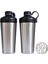 1000 ml 901-1000 ml Shaker Şişe Büyük Hacimli Taşınabilir Paslanmaz Çelik Shaker Sallama Topu ile Spor Beslenme Protein Tozu Su Şişeleri (Yurt Dışından) 3
