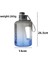 Mavi Degrade 2460ML 2.46L Su Şişesi Büyük Kapasiteli Su Isıtıcısı Saman ile Spor Fitness Kamp Bisiklet Açık Taşınabilir Spor Salonu Büyük Su Bardağı Ölçekli (Yurt Dışından) 5
