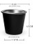 45ML Siyah Rungeasını Açık Kamp Bardağı 350ML/45ML Istiflenebilir Çay Kahve Şarap Bardağı Paslanmaz Çelik Kupa Seyahat Ultralight Taşınabilir Drinkware (Yurt Dışından) 1