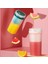 Pembe Taşınabilir Mini Meyve Sıkacağı Blender 350 ml USB Şarj Edilebilir Smoothie Maker Milkshake Mikser Ev Meyve Sıkacağı Makinesi Mutfak Robotu Freshjuice (Yurt Dışından) 4