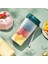 Pembe Taşınabilir Mini Meyve Sıkacağı Blender 350 ml USB Şarj Edilebilir Smoothie Maker Milkshake Mikser Ev Meyve Sıkacağı Makinesi Mutfak Robotu Freshjuice (Yurt Dışından) 5