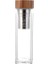L 500ML 300-500ML 300/400/500ML Çift Duvarlı Cam Su Şişesi Çay Demlik Ofis Çay Bardağı Paslanmaz Çelik Filtreler Bambu Kapak Seyahat Ev Drinkware (Yurt Dışından) 1