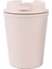 Bej Bambu 301-400 ml Yeniden Kullanılabilir Sızdırmaz Çift Duvar 350 ml 12 Oz Plastik Kahve Fincanı Seyahat Kahve Kupası (Yurt Dışından) 2