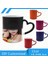 Blue-1 350 ml Dıy Kişiselleştirilmiş Sihirli Kupa 350 ml Sıcak Su Transferi Renkli Seramik Bardak Özelleştirme Baskı Fotoğraf Logo Metın Resim Yaratıcı Hediyeler (Yurt Dışından) 3