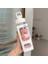Beyaz G 900 ml Kawaii Shaker Su Şişesi Saman Etiket Sevimli Bpa Ücretsiz 700 ML/900 ml Plastik Çay Süt Taşınabilir Gourde Içme Şişesi Kız Için (Yurt Dışından) 1