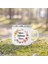 -A015WH-8 360 ml Kişiselleştirilmiş Fransız Baskı Kupalar Özel Ad Kahve Fincanları Içecek Su Süt Kupası Emaye Kupa Okul Ev Kolu Drinkware Öğretmen Hediye (Yurt Dışından) 1