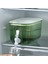 Yeşil 4l Buzdolabı Soğuk Su Isıtıcısı Musluk ile Şeffaf Soğuk Içecek Konteyner Ev Partisi Için Büyük Kapasiteli Sızdırmaz Drinkware (Yurt Dışından) 4