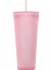 2-3 701-800ML 24OZ Çivili Mat Bardak Bardak, Kapaklı ve Pipetli, Bling Plastik Bardak, Çift Duvar Yalıtımlı, Tekrar Kullanılabilir Dokulu Venti Bardak (Yurt Dışından) 1