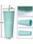 2-3 701-800ML 24OZ Çivili Mat Bardak Bardak, Kapaklı ve Pipetli, Bling Plastik Bardak, Çift Duvar Yalıtımlı, Tekrar Kullanılabilir Dokulu Venti Bardak (Yurt Dışından) 4