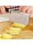 Siyah Patates Kesici Cips Fransız Kızartma Makinesi Soyucu Kesim Hamur Meyve Sebze Mutfak Aksesuarları Aracı Bıçağı Kıyıcı Buruşuk Dalgalı Dilimleme (Yurt Dışından) 3