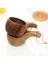 L 201-350 ml Akasya Ahşap Süt Fincan Kahvaltı Fincan Kaplumbağa Kabuğu Fin Fincan Kamp Kullanışlı Fincan Taşınabilir Açık Fincan Dropshipping Bushcraft (Yurt Dışından) 4