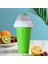 B Yeşil 300ML Yaz Silikon Slushy Bardak Smoothie Bardağı Kum Buz Bardağı Tutam Kum Buz Bardağı Ezilmiş Buz Bardağı Yaz Shake Bardağı Ev Dondurma Bardağı Dıy (Yurt Dışından) 1
