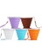 5 Adet 270ML Katlanır Bardak 270ML Bpa Ücretsiz Gıda Sınıfı Su Bardağı Seyahat Silikon Geri Çekilebilir Renkli Taşınabilir Açık Kahve Handcup (Yurt Dışından) 1