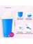 B Yeşil 300ML Yaz Silikon Slushy Bardak Smoothie Bardağı Kum Buz Bardağı Tutam Kum Buz Bardağı Ezilmiş Buz Bardağı Yaz Shake Bardağı Ev Dondurma Bardağı Dıy (Yurt Dışından) 3
