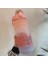 A-Matte Pembe Mavi 2l 64OZ 2l Büyük Kapasiteli Su Şişesi Pipetli Bardak Yüksek Sıcaklık Plastik Su Bardağı Zaman Ölçeği Buzlu Doğa Sporları Öğrenci Çift Fincan (Yurt Dışından) 1