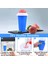 Mavi Hızlı Dondurulmuş Smoothies Bardak Dondurma Slushy Yapımcısı Bardak Kupa Ev Yapımı Milkshake Şişesi Shake Makinesi Hızlı Soğutma Fincan 350 ml (Yurt Dışından) 4