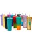 Lazer Turuncu 710ML Çift Duvar Dıy 710ML 24OZ Pastel Renkli Plastik Durian Tumbler Durian Pipetli ve Kapaklı Bardak No Logo Kapaklı ve Pipetli Bardak (Yurt Dışından) 5