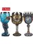 Stil 3 200ML Kabartmalı Yaratıcı Şarap Bardağı 200ML Kadeh Tabelaları Tankard Bira Kupaları Paslanmaz Çelik Reçine Bardaklar Yaratıcı 3D Kahve Kupa Drinkware (Yurt Dışından) 2