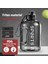 Siyah 1.7l 2 Litre Spor Su Şişesi Büyük Kapasiteli Spor Taşınabilir Tritan Malzeme Kadın Açık Spor Salonu Erkekler Su Şişesi Yüksek Temperatu (Yurt Dışından) 4