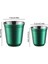 Gr1 80 ML/160 ml 304 Paslanmaz Çelik Kahve Fincanı Çift Duvar Bardak Yalıtımlı Kapsül Bardak Süt Kupa Ev Mağaza Için Drinkware Espresso Bardak (Yurt Dışından) 5