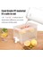 Açık Yeşil 4l Soğuk Su Isıtıcısı Buzdolabı Musluklu Ev Limonata Şişesi Drinkware Soğuk Su Deposu Mutfak Soğuk Su Kovası (Yurt Dışından) 3