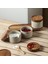 Tray1 Yenı Seramik Retro Baharat Kavanoz Biber Depolama Şişesi Yuvarlak Seramik Baharat Kavanoz Ahşap Kapaklı Tuz Biber Mutfak Aracı (Yurt Dışından) 4