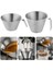 100 ml Emzik Sürahi Fincan Paslanmaz Çelik Ölçüm Fincan Espresso Atış Bardak Barista Ev Cafe Süt Kahve (Yurt Dışından) 4