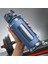 450-520 ml Mavi Uzspace Spor Su Şişeleri Bpa Ücretsiz Taşınabilir Spor Salonu Anti-Sonbahar Sızdırmaz Büyük Kapasiteli Spor Su Isıtıcısı Tritan Plastik Içecek Şişesi (Yurt Dışından) 3