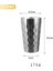 Zımpara 550ML 175-550ML Çift Duvar Yalıtımlı Kahve Fincanları 304 Paslanmaz Çelik Kahve Fincanı Çift Alt Kupa Şarap Gözlük Bira Çay Bardak Kokteyl Bardağı (Yurt Dışından) 1