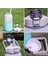 A-Yeşil 2.0l 2 Litre Su Şişesi Kızlar Için Botella De Agua Motivacional Gourde Spor Salonu Zaman Işaretleyici ile Taşınabilir Büyük Chaleira Pipetli (Yurt Dışından) 5