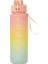 Pembe 1000 ml Su Bardağı Sıçramaya Dayanıklı Iyi Mühürlü Damlatmaz Bardak Zıplayan Kapak Taşınabilir Kordon Pipetli Şişe Isıya Dayanıklı Içme Bardağı (Yurt Dışından) 2