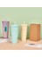 Lazer Beyaz 710ML Çift Duvar Dıy 710ML 24OZ Pastel Renkli Plastik Durian Tumbler Durian Pipetli ve Kapaklı Bardak No Logo Kapaklı ve Pipetli Bardak (Yurt Dışından) 3