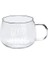 Stil 1 301-400 ml Yaratıcı Cam Kahve Süt Kupa Büyük Kapasiteli Saplı Şeffaf Cam Günaydın Kahvaltı Fincan Kokteyl Kupalar Kahve Fincanı (Yurt Dışından) 1