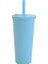 J 700 ml 700 ml Sıska Bardak Plastik Bardak Süt Çay Bardağı Soğuk Içecek Kupa Çift Katmanlı Saman Bardak Kabarcık Çay Inciler Smoothie Boba Bardak 24 Oz (Yurt Dışından) 1