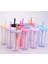 J 700 ml 700 ml Sıska Bardak Plastik Bardak Süt Çay Bardağı Soğuk Içecek Kupa Çift Katmanlı Saman Bardak Kabarcık Çay Inciler Smoothie Boba Bardak 24 Oz (Yurt Dışından) 2