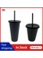 5 Adet 473ML-ŞEFFAF 5 Adet 473ML/700ML Siyah Yeniden Kullanılabilir Plastik Su Şişesi Soğuk Kapaklı Bardak ve Saman Sihirli Tumbler Kişiselleştirilmiş Tumbler Kahve Kupa (Yurt Dışından) 4
