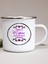 XH1729-A015WH-8 Fransız Çiçek Baskılı Emaye Kupalar Yaratıcı Kahve Kupa Süt Şarap Bira Içecek Meyve Suyu Fincanı Okul Ev Kolu Drinkware Öğretmen Hediyeler (Yurt Dışından) 4