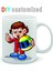 Kalp-Kırmızı 350ML Dropshipping Dıy Özelleştirilmiş 350ML 12OZ Seramik Kupa Baskı Resim Fotoğraf Logo Metin Kişiselleştirilmiş Kahve Süt Fincan Hatıra Çay Fincanları (Yurt Dışından) 5