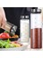 500ML Yomdıd Yüksek Borosilikat Cam Baharat Kutusu Biber Baharat Çalkalayıcı Mutfak Tuzu Susam Katı Çeşni Mühürlü Şişe Döner Kapaklı (Yurt Dışından) 1