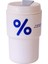 Beyaz 450 ml Yaratıcı Kahve Fincanı Mühürlü Kapaklı Gıda Sınıfı Pp Drinkware Taşınabilir Kullanışlı Kahve Kupa Seyahat Araba Su Bardağı Doğum Günü Hediyesi (Yurt Dışından) 1