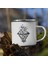 XH1022-A015WH-8 Dağ Bekliyor Baskı Emaye Kupa Yaratıcı Kamp Kahve Çay Su Süt Fincan Kupalar Kolu Drinkware Tatil Yürüyüş Hediye (Yurt Dışından) 1