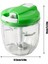 Yeşil Mini Chopper Çok Fonksiyonlu Manuel Et Kıyma Mutfak Sarımsak Basın Kırıcı Sebze Biber Pişirme Araçları ve Aksesuarları (Yurt Dışından) 1