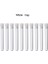 Beyaz 12X75MM 10 Adet 12X60MM/12X75MM/12X100MM Şeffaf Laboratuvar Şeffaf Plastik Test Tüpleri Kapaklı Okul Laboratuvarı Malzemeleri, Düğün Iyilik Hediye (Yurt Dışından) 1
